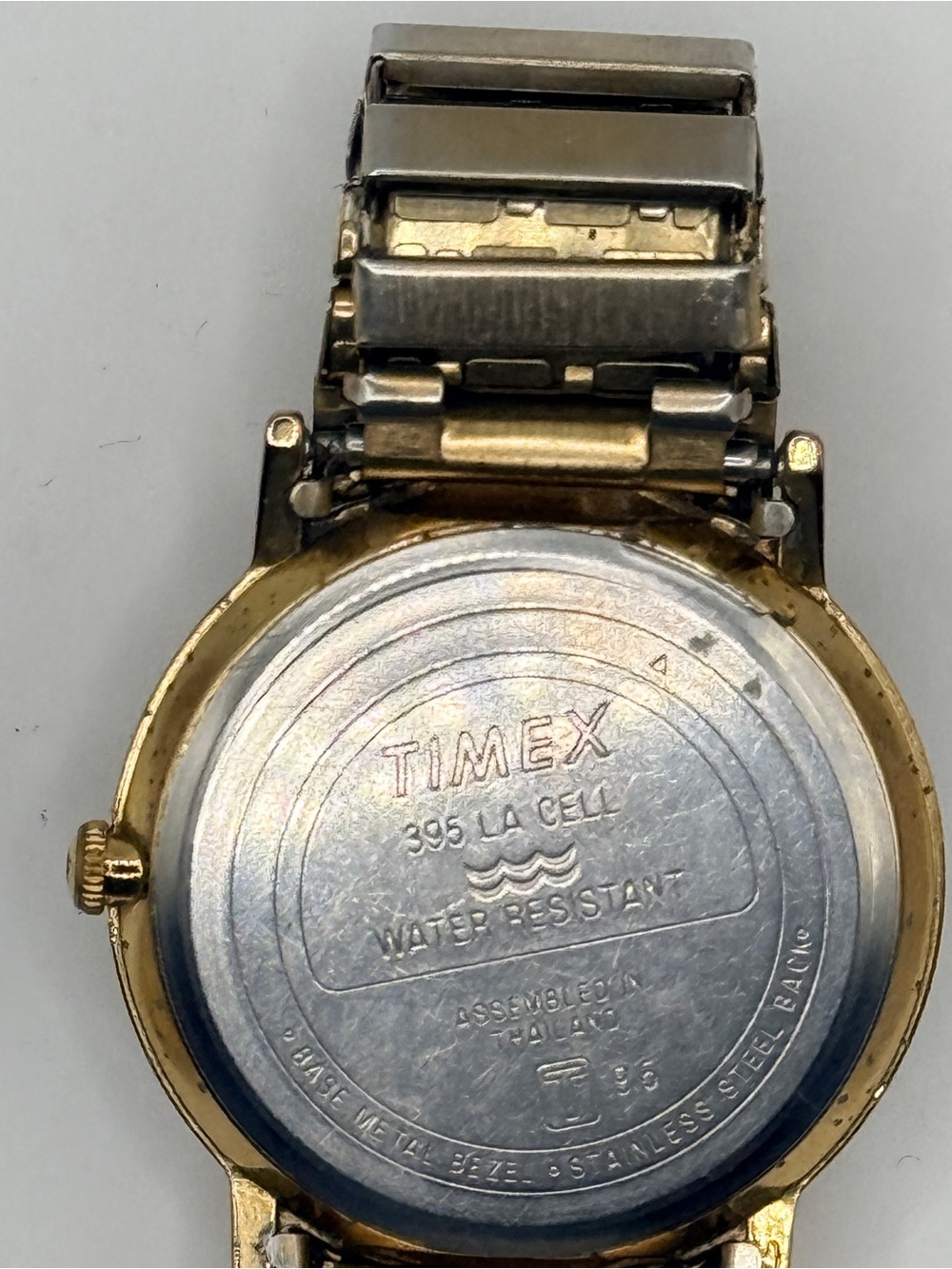 Working! Vintage 1999 Timex T95 Easy Reader Watch Faded Gold Tone - Picture 5 of 8